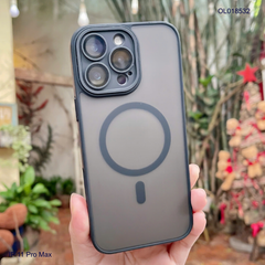 ** Ốp IP 11 Pro Max Likgus nhám magsafe bảo vệ cam viền màu