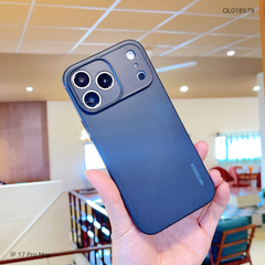 ** Ốp IP 17 Pro Max KST Design vân da đen trơn
