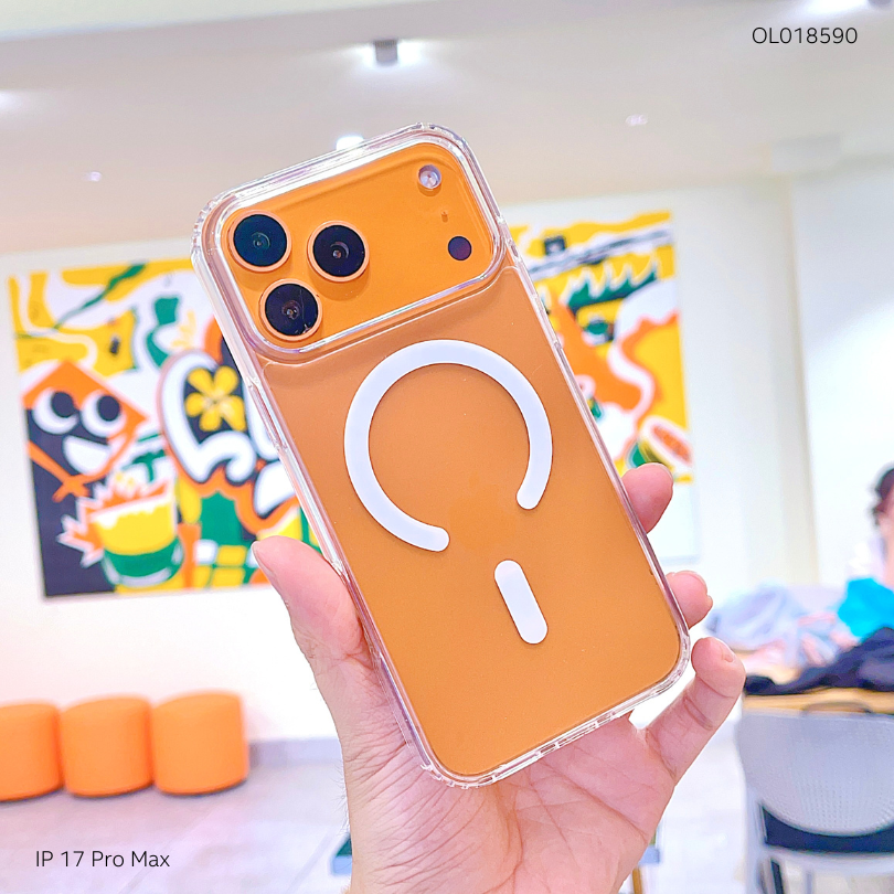 ** Ốp IP 17 Pro Max Likgus nhám MAGSAFE