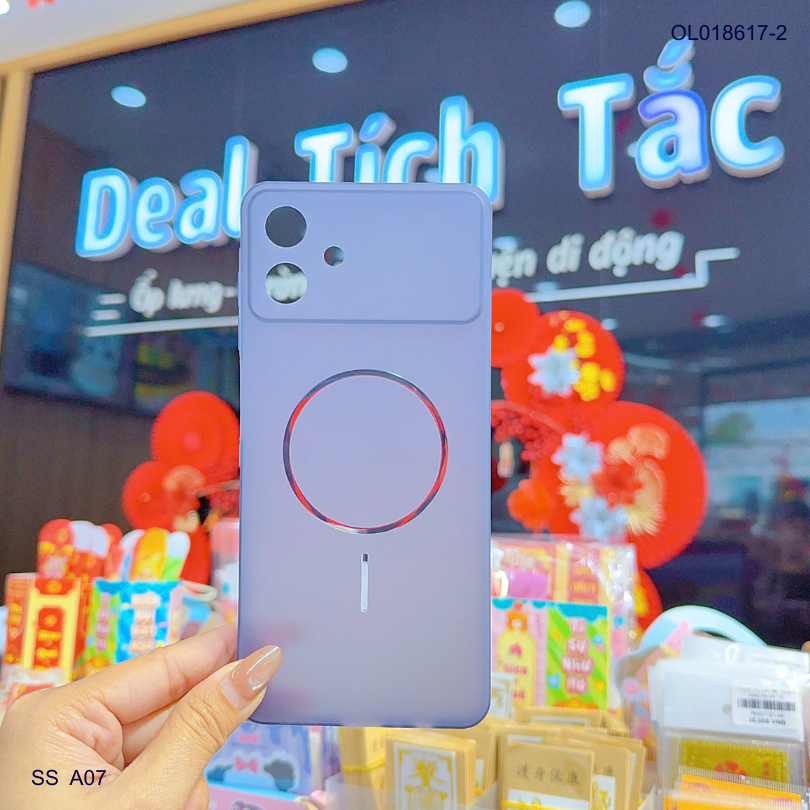 ** Ốp SS A07 dẻo nhám giả magsafe