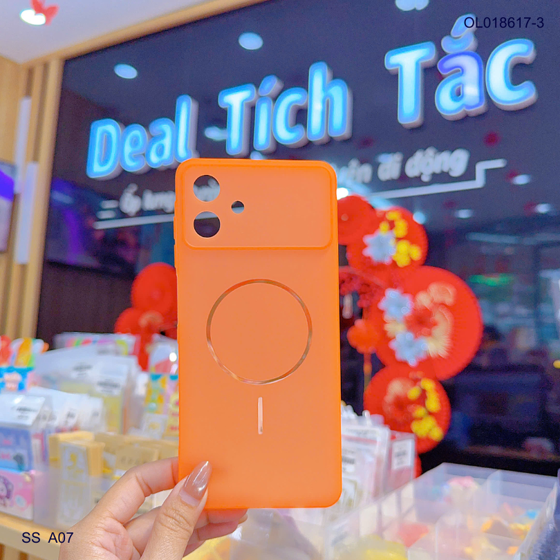 ** Ốp SS A07 dẻo nhám giả magsafe