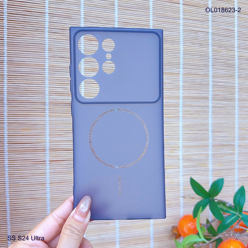 ** Ốp SS S24 Ultra dẻo nhám giả magsafe