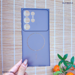 ** Ốp SS S24 Ultra dẻo nhám giả magsafe