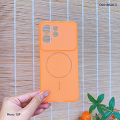 ** Ốp Reno 15F dẻo nhám giả magsafe