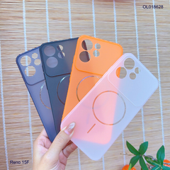 ** Ốp Reno 15F dẻo nhám giả magsafe