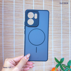 Ốp Reno 13F nhám hai màu giả magsafe