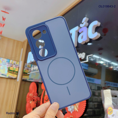 Ốp Xiaomi Redmi 15 nhám hai màu giả magsafe