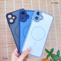 Ốp SS A07 nhám hai màu giả magsafe