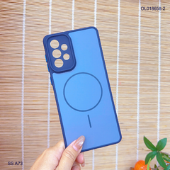 Ốp SS A73 nhám hai màu giả magsafe
