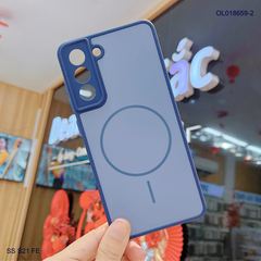 Ốp SS S21 Fe nhám hai màu giả magsafe