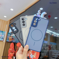 Ốp SS S21 Fe nhám hai màu giả magsafe