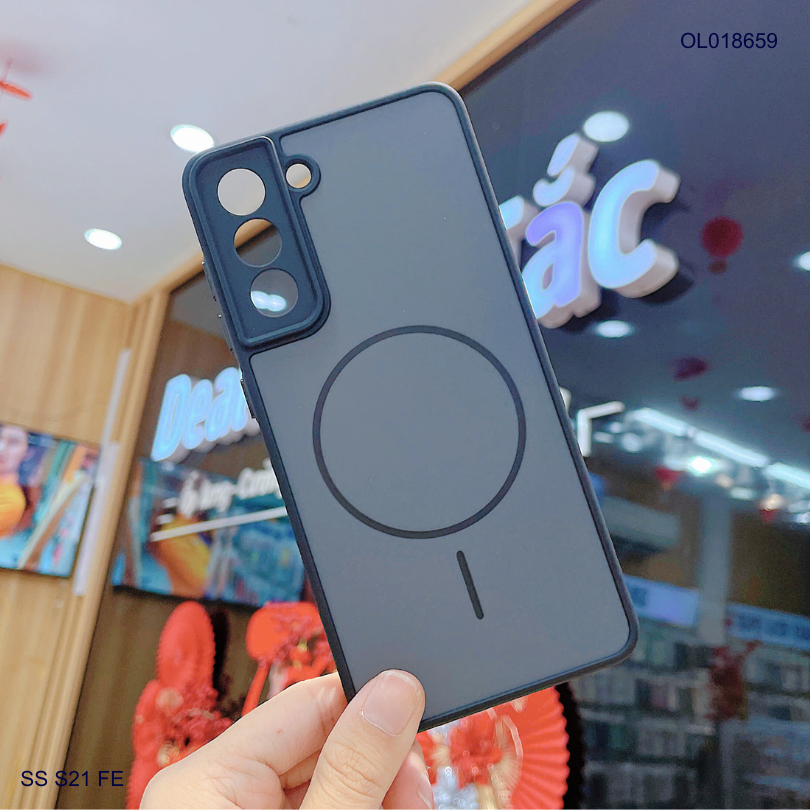 Ốp SS S21 Fe nhám hai màu giả magsafe