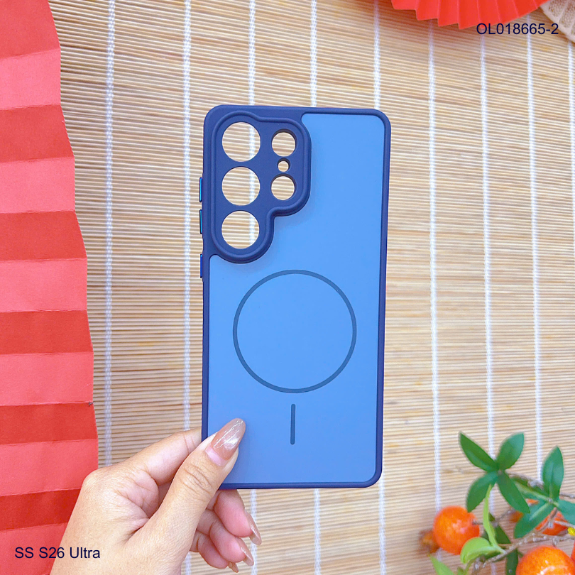 Ốp SS S26 Ultra nhám hai màu giả magsafe