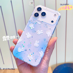 Ốp IP 17 Pro Max nhiều mặt thỏ Miffy