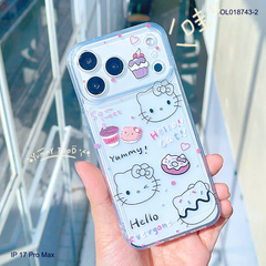 Ốp IP 17 Pro Max dẻo trong nhiều hình