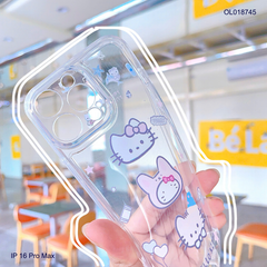 Ốp IP 16 Pro Max dẻo trong nhiều hình