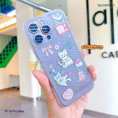 Ốp IP 14 Pro Max dẻo trong nhiều hình