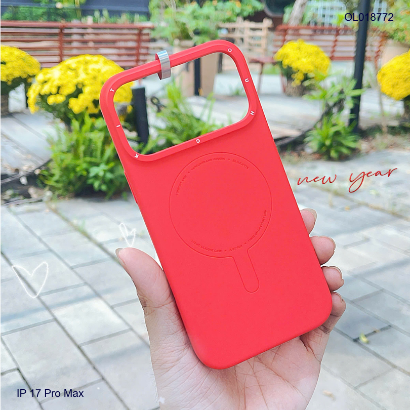 ** Ốp IP 17 Pro Max YoungKit Morandi Silicon chống bẩn