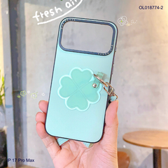 ** Ốp IP 17 Pro Max Duxducis Luvy da PU kèm dây