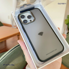 ** Ốp IP 13 Pro Max Sulada nhám viền màu
