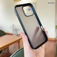 ** Ốp IP 13 Pro Max Sulada nhám viền màu