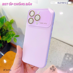 ** Ốp IP 16 Pro silicon camera mica