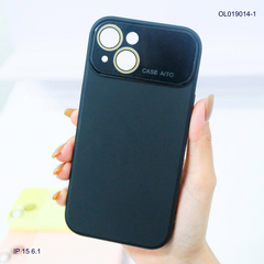 ** Ốp IP 15 6.1 silicon camera mica