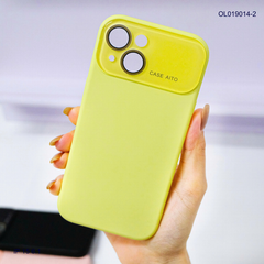 ** Ốp IP 15 6.1 silicon camera mica