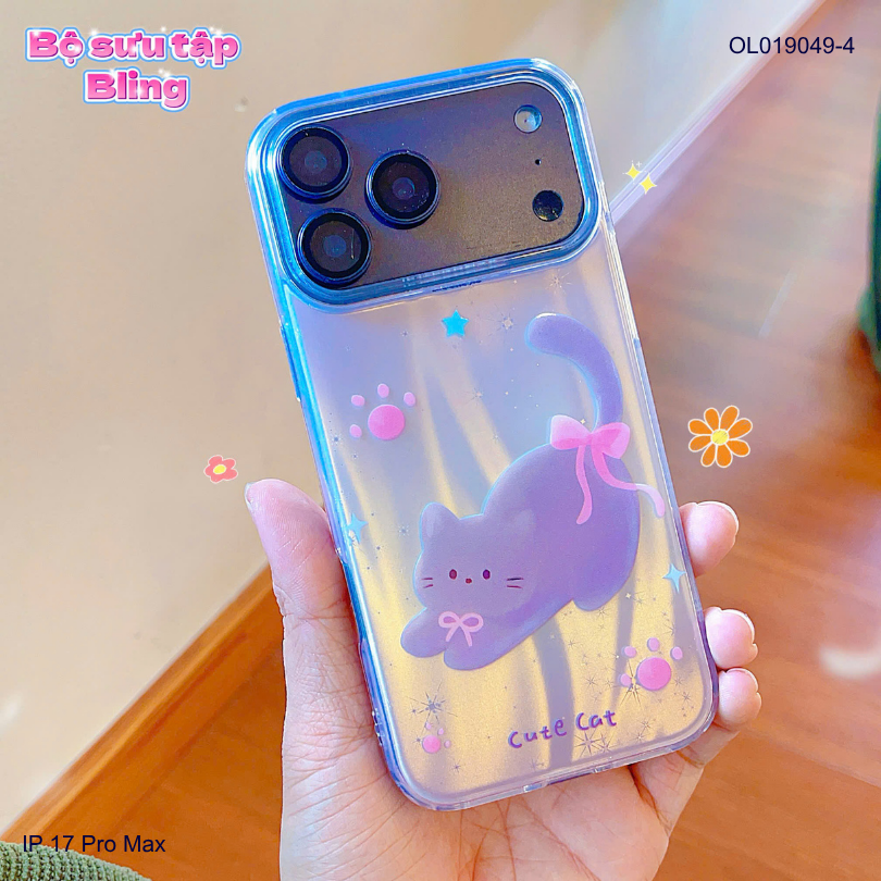 Ốp IP 17 Pro Max vân ánh sao