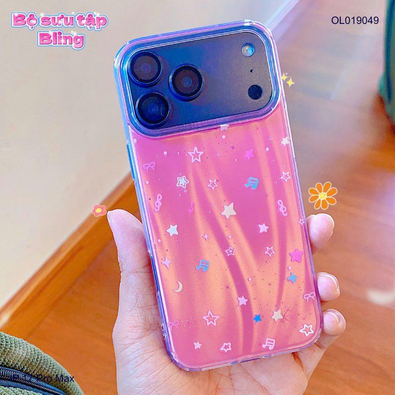 Ốp IP 17 Pro Max vân ánh sao