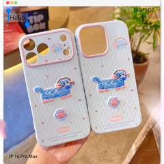 Ốp IP 16 Pro Max dẻo viền tim