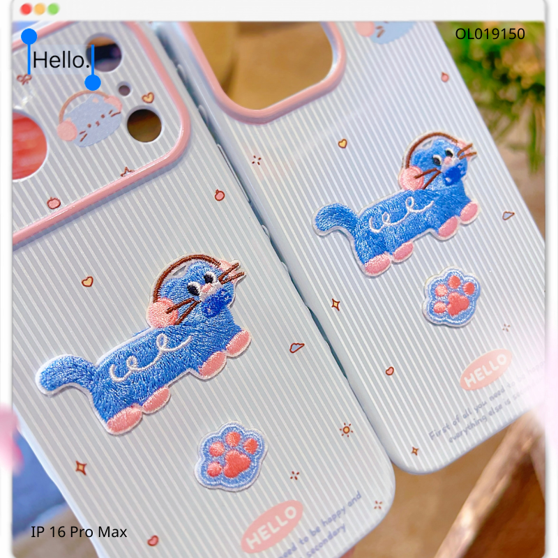 Ốp IP 16 Pro Max dẻo viền tim