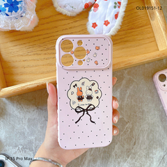 Ốp iPhone 15 Pro Max dẻo viền tim