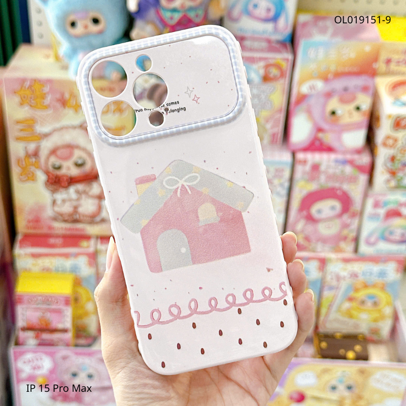 Ốp iPhone 15 Pro Max dẻo viền tim