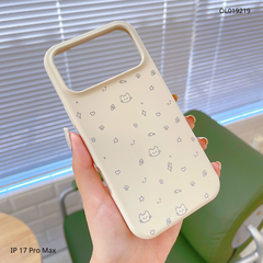 ** Ốp IP 17 Pro Max silicon chống bẩn in hình