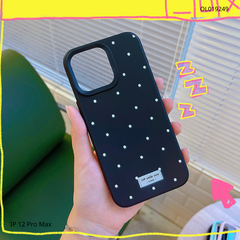 Ốp iPhone 12 Pro Max chấm bi màu