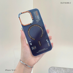 Ốp iPhone 16 Likgus Mecha nhám magsafe in chữ