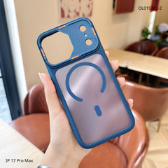 ** Ốp iPhone 17 Pro Max Likgus nhám tổ ong viền màu