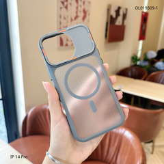 ** Ốp iPhone 14 Pro Likgus độ 17 nhám tổ ong viền màu