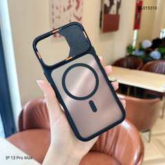 ** Ốp iPhone 13 Pro Max Likgus độ 17 nhám tổ ong viền màu