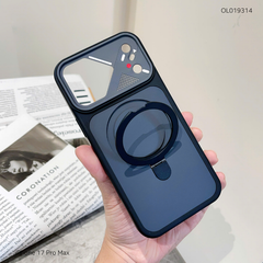 Ốp iPhone 17 Pro Max Likgus nhám 2 màu magsafe giá đỡ