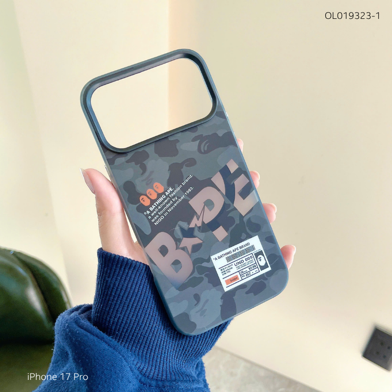 Ốp iPhone 17 Pro nhám mờ in hình