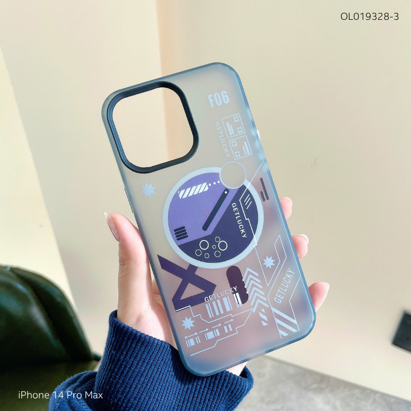 Ốp iPhone 14 Pro Max nhám mờ in hình