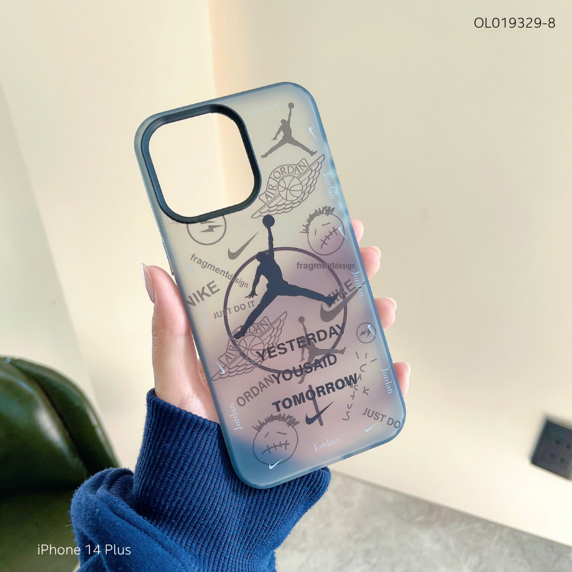 Ốp iPhone 14 Plus nhám mờ in hình
