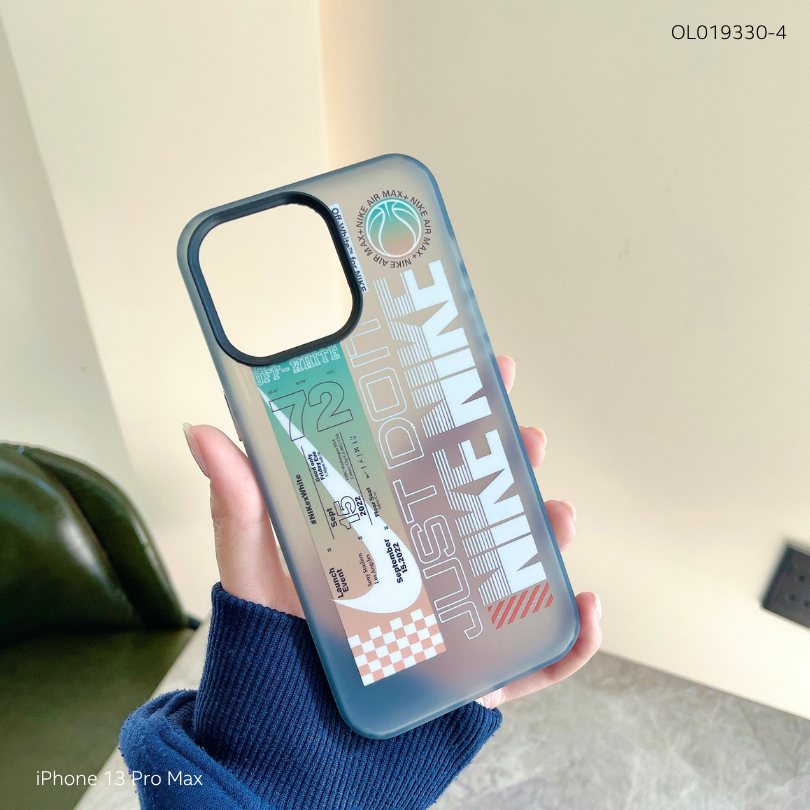 Ốp iPhone 13 Pro Max nhám mờ in hình