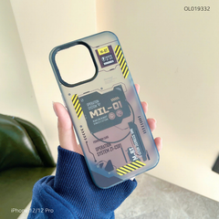 Ốp iPhone 12/12 Pro nhám mờ in hình