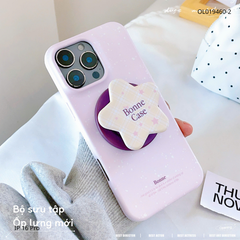 ** Ốp iPhone 16 Pro lưng cứng magsafe kèm pop ngôi sao