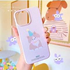 ** Ốp iPhone 16 6.1 dẻo viền tim