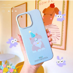 ** Ốp iPhone 16 6.1 dẻo viền tim