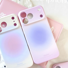 ** Ốp iPhone 17 Pro lưng cứng viền cứng loang màu
